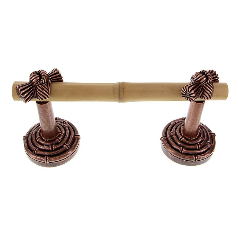 Palmaria Wall Mounted Toilet Paper Holder, Antique Brass