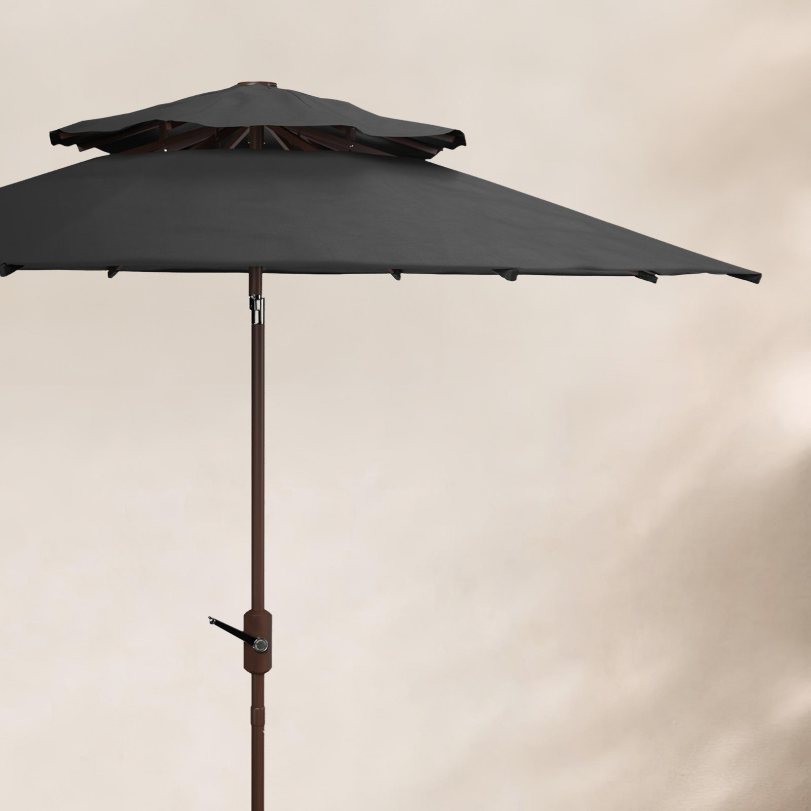 Verano 9' Umbrella, Black