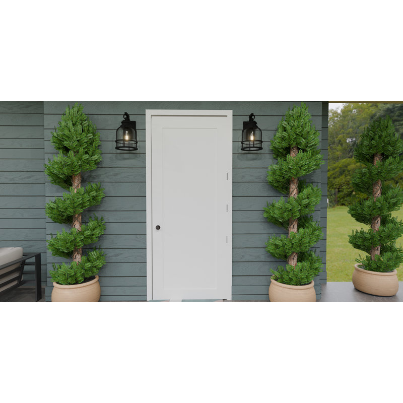 Abrum 1-Light Earth Black Outdoor Wall Lantern, 16.5" H x 10" W x 11" D