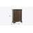 Traditional Style 5-Drawer Chest With Metal Drawer Pulls