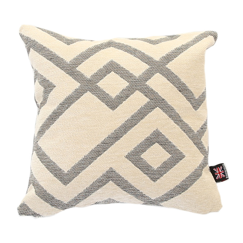 Amatia Geometric Square Throw Cushion, Small
