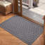 Paillasson d'intérieur, paillasson d'intérieur à poils courts, tapis d'entrée antidérapants pour l'intérieur, tapis de bienvenue Dirt Trapper, 24 po x 35 po-126172084-126172081