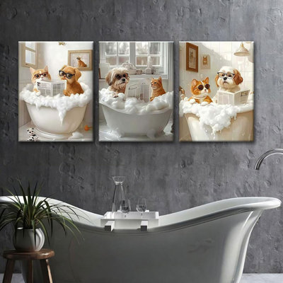 3 Piece Wrapped Canvas Print