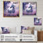Lavande luminaire sur toile-892744846-892744845