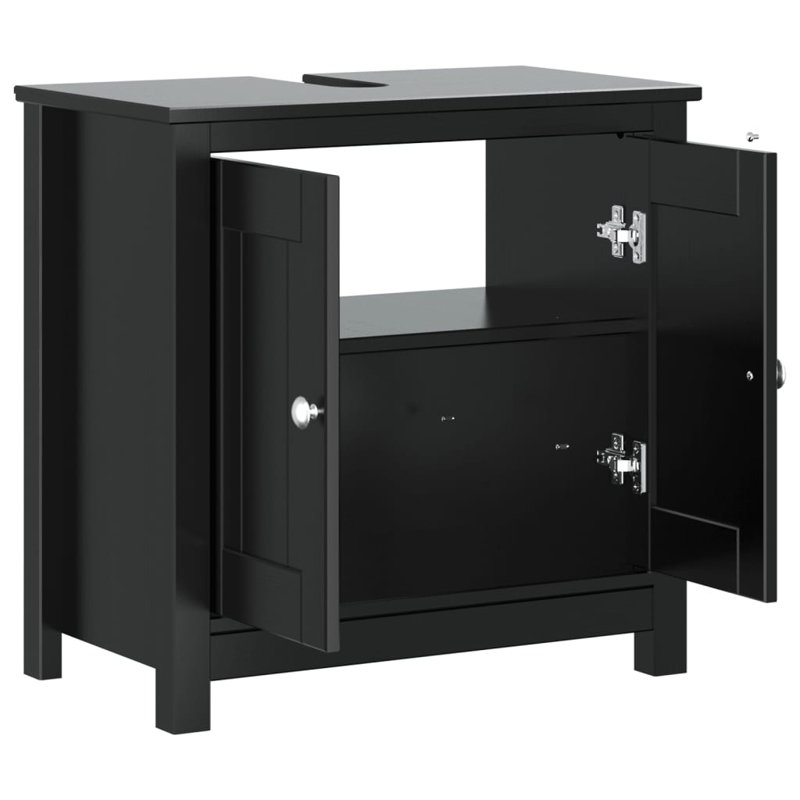Altabelli Freestanding Bathroom Cabinet, Black