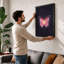 Luminous Butterfly Modern - Print-1269591584-1269591609