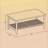 Alaura Coffee Table with Storage Shelf-1102142957-1116184965