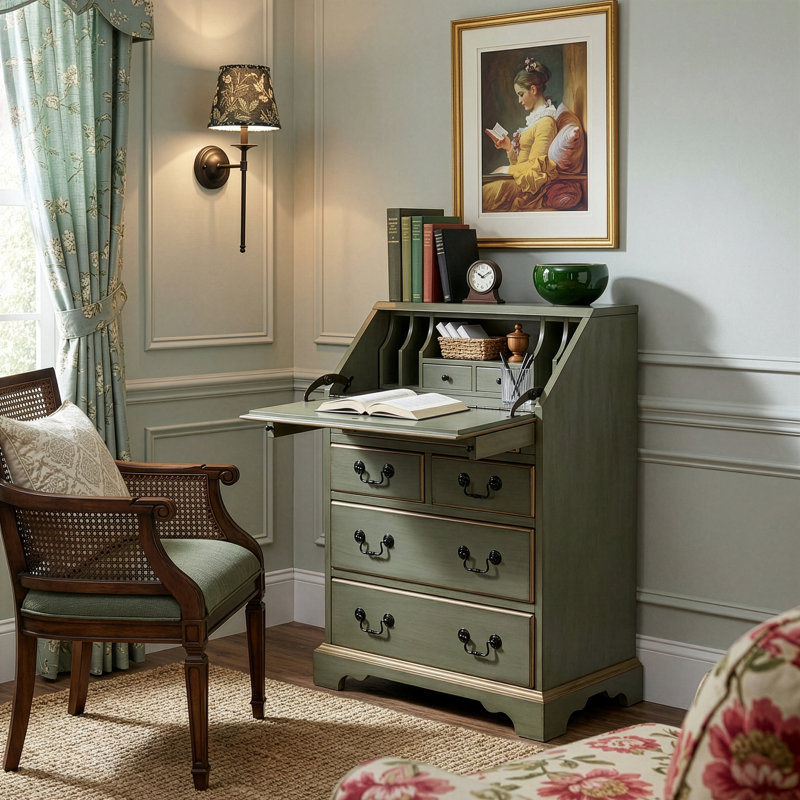 Danforth Secretary, Pastel Green