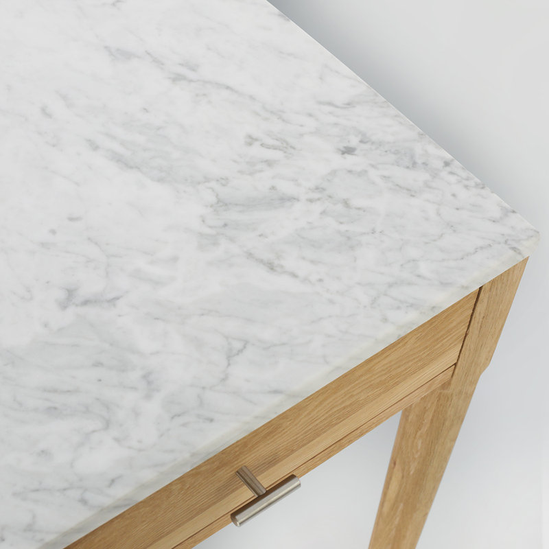 Serbelloni 18'' Console Table, Oak