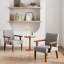 Chaise d'appoint en tissu Minimalist
