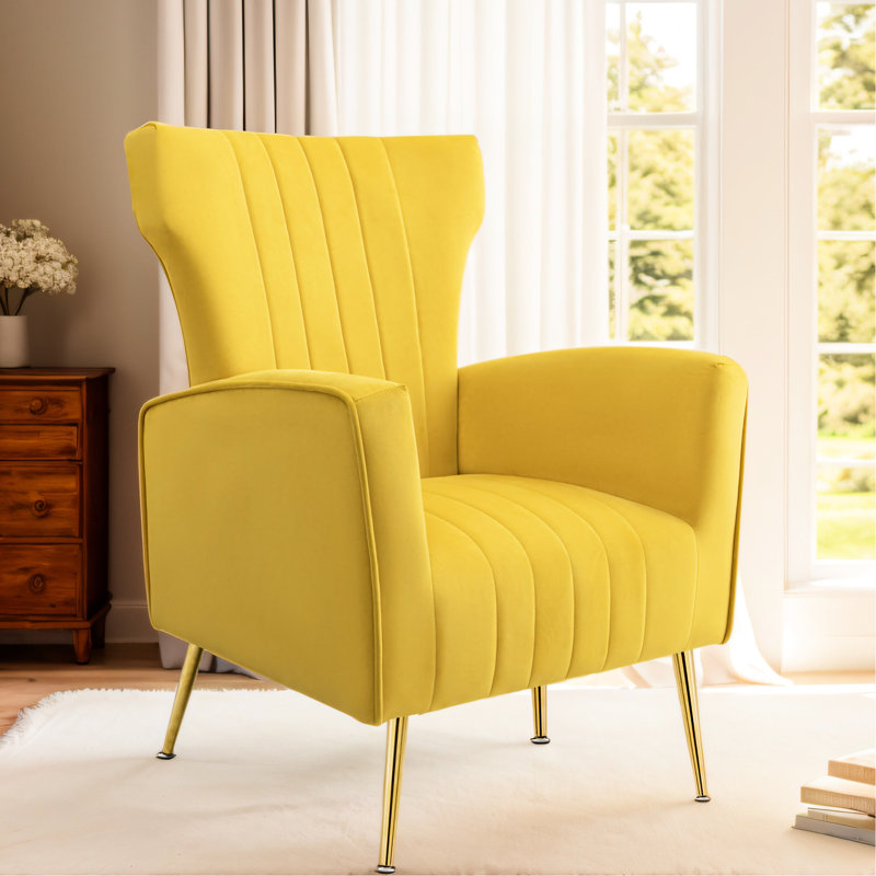 Fauteuil à oreilles Velvet