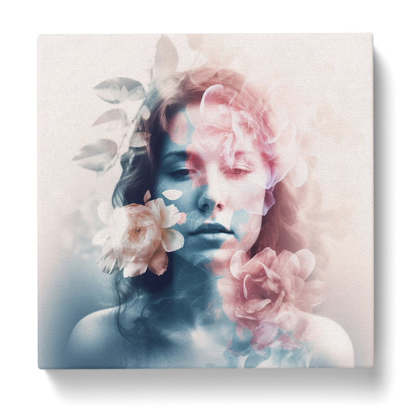 Floral Double Exposure No.1 - Print