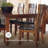 19.25 " H Faux Leather Upholstered Solid Wood Side Chair-1216431111