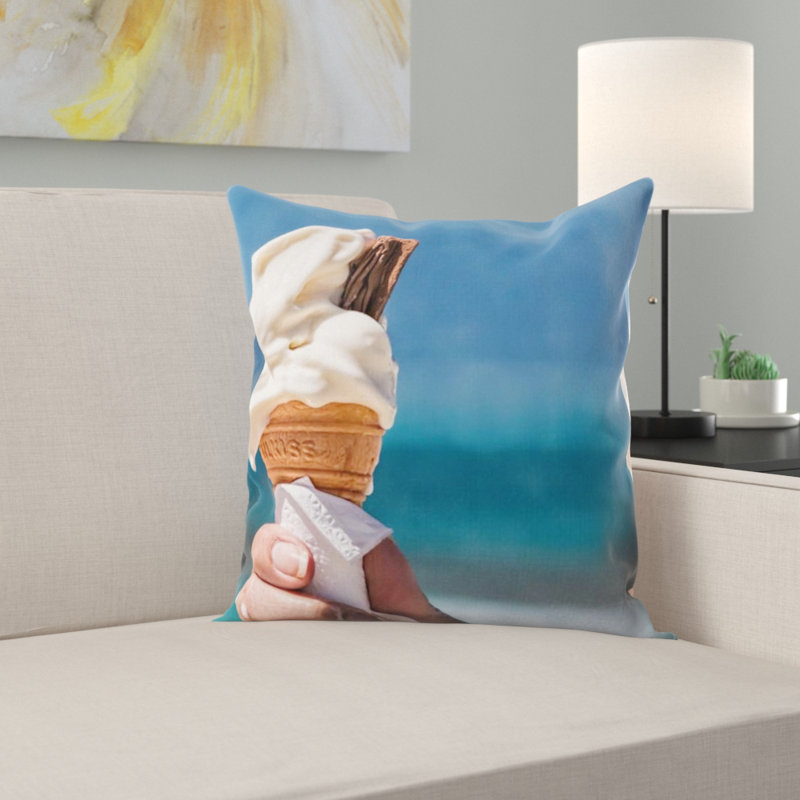 Coussin en cône de crème ice