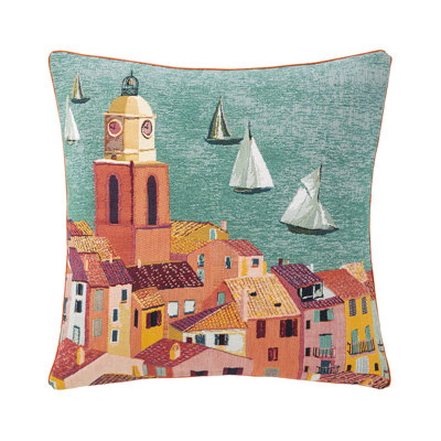 MISTRAL Square Pillow Cover & Insert