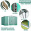 8ft. x 6ft. Apex Metal Shed