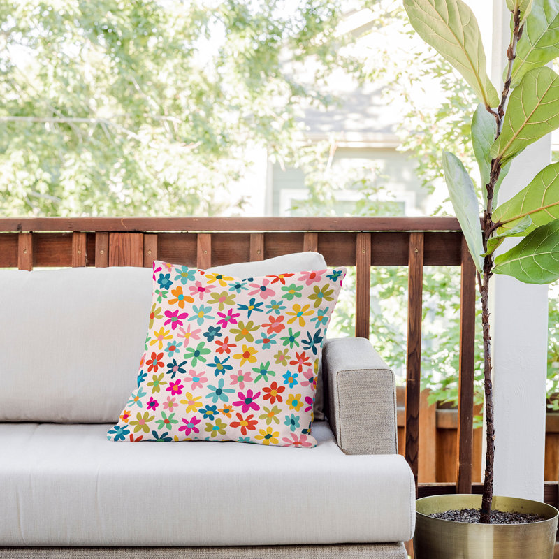 Garima Reversible Throw Pillow, 18"H x 18"W