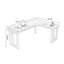 Bureau rectangulaire brun en bois massif-599822303-599822302