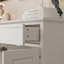 Buffet l 59,1 po avec 5 tiroirs et 4 portes-804531382