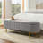 Ferdinand Modern Upholstered Storage Bench with Metal Legs-1137073337-1108600441