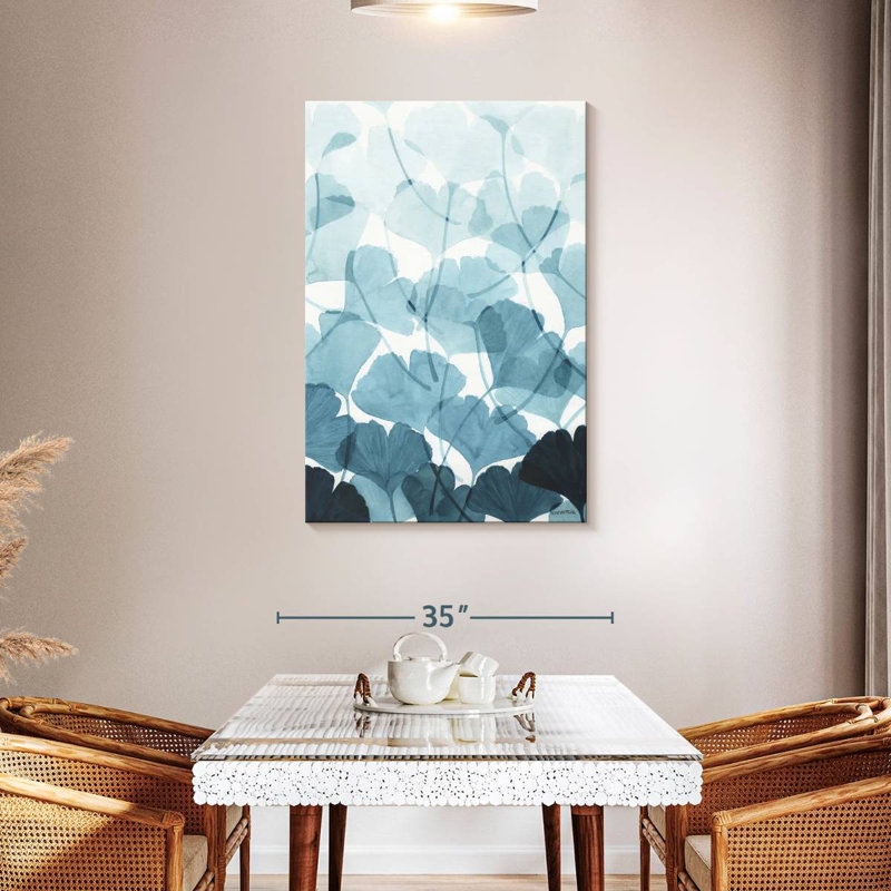 Harnek Cool Rain Gingko, 45" H x 30" W