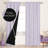 Deconovo 100 Percent Blackout with Liner Rod Pocket Curtain Panel Pair-75196923-75196899
