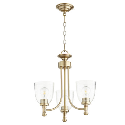 Lustre classique/traditionnel ombré 3 lumières Herman