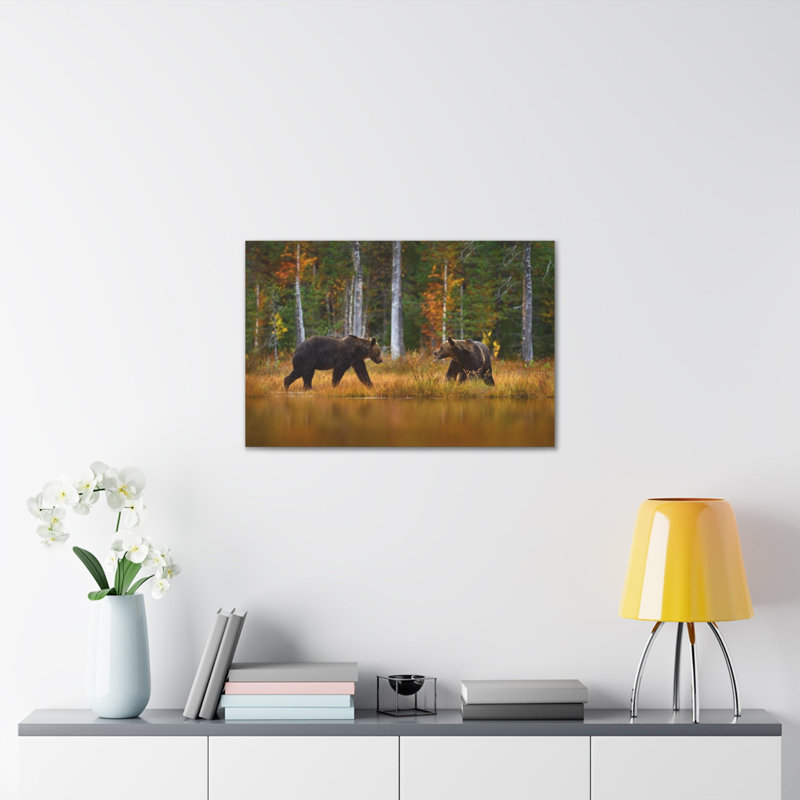 No Frame Print on Canvas, 18cm H x 24cm W
