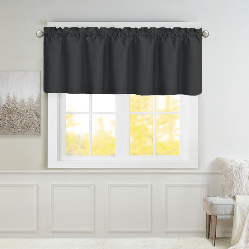 Two‑Panel Blackout Short Curtains