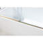 Kingston Brass 60-Inch Acrylic Rectangular 3-Wall Alcove Tub With Tub Door, Left Hand Drain-108329123-108329127