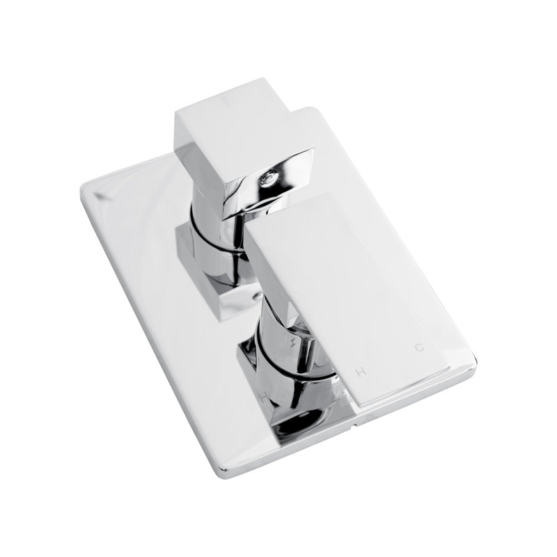 Bliss Complete Shower System with Rough-in Valve, Chrome