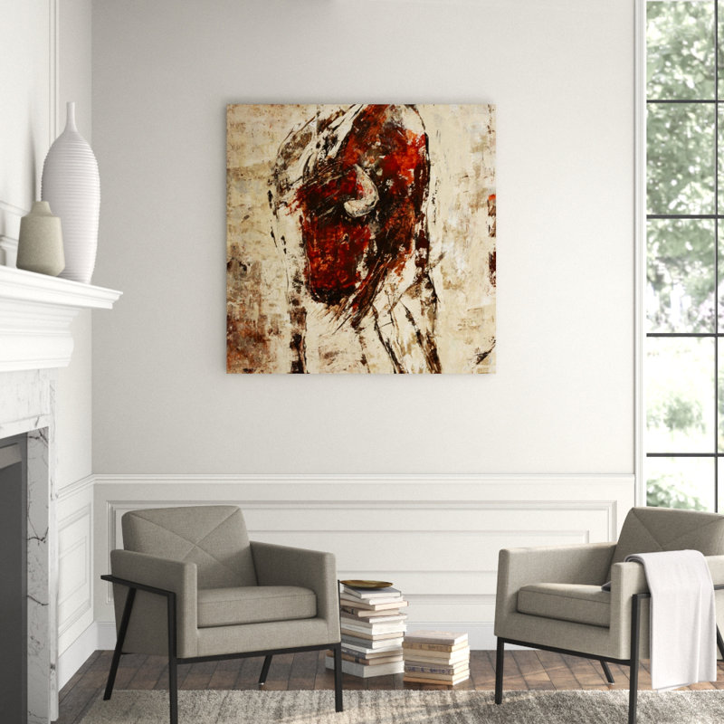 American West Painting by Jodi Maas, 40" H x 40" W, Outdoor