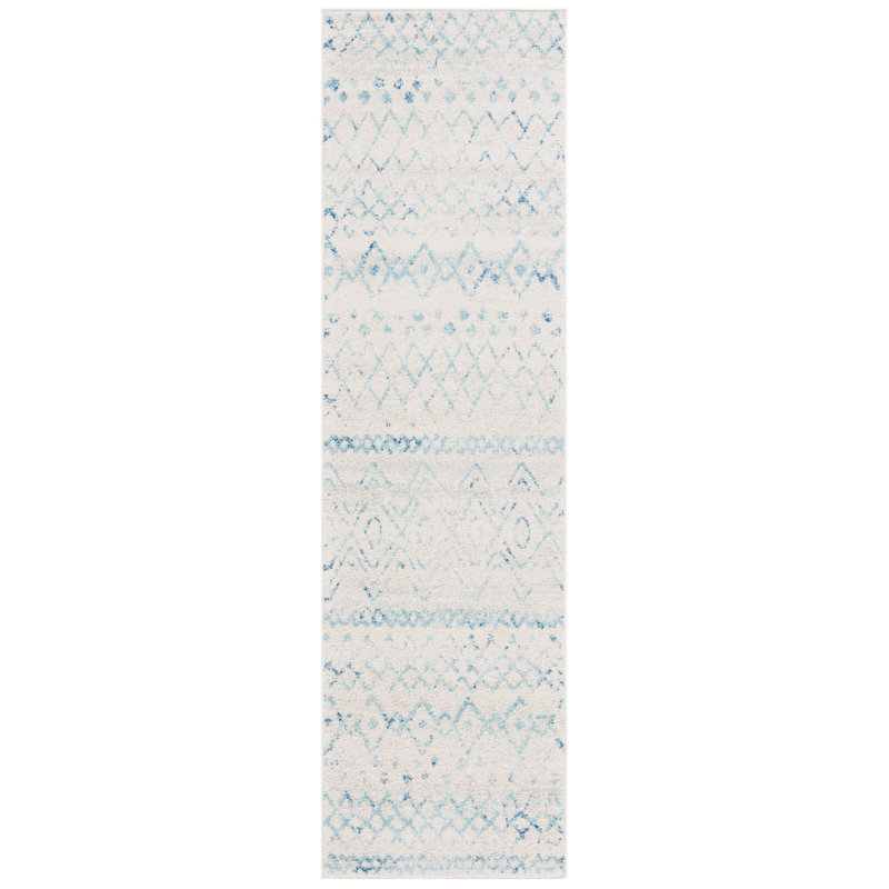 Tapis géométrique Seeger 700 Performance, Tapis de couloir 2 pi 3 po x 8 pi