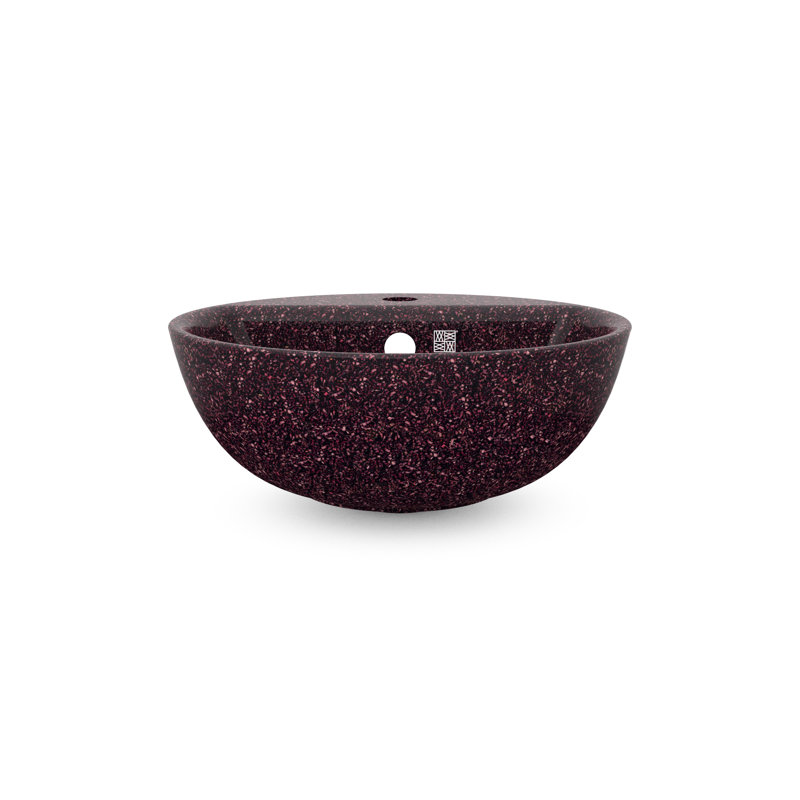 Soft40 15.75'' L Bathroom Sink, Berry
