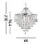 Hetrick 5 - Light Crystal Chandelier-19217983
