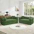 2 - Piece Corduroy Living Room Set, Compression Sleeper Sofa Bed Set - No Assembly Required
