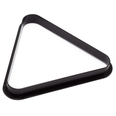 Porte-boules de billard en plastique style triangulaire à 8 boules Style