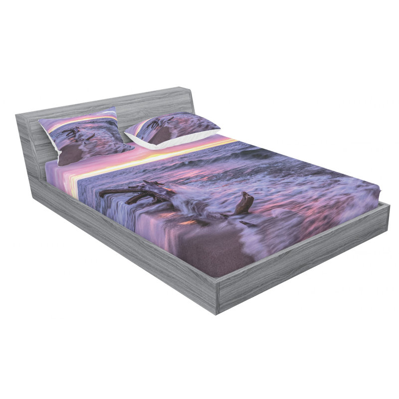 Microfiber Sheet Set, Full Sheet Set with 2 Pillowcases