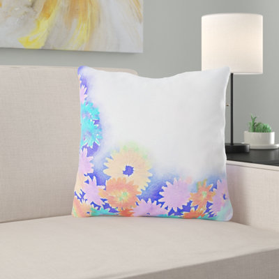 Neo Watercolour Square Pillow Cover & Insert