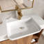 Meuble-lavabo mural simple 27 po avec comptoir en céramique 27 po-827564249