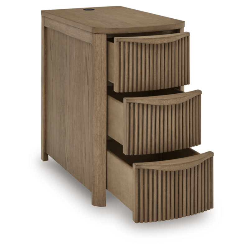 Table de bout Camdill, Brun