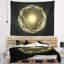 Tapisserie florale brillante radiale brillante-28486477