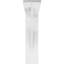 Support en acier blanc l 2 po x P 8 po x H 8 po, apprêt blanc-64105892-112065675