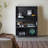 35.5-inch Solid Carbonized Ash Wood Pantry Cabinet