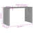 Vidaxl Garden Bar Table Grey-116118490-116118493