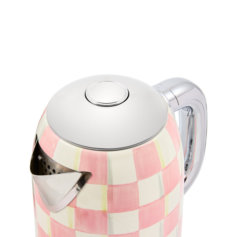 Rosy Check Electric Kettle, Rosy