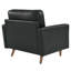 Fauteuil Valor en cuir par Modway-501718315