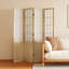 Paravent 4 panneaux style japonais, couleur bois-173903711-173903709