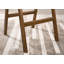 Malvern Mid-Century Modern Wood Stackable Barstools, Set Of 2