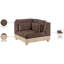 Fauteuil d'angle rembourré Turin-122059729-122059741
